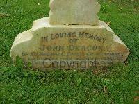 Penzance Cemetery - Deacon, J